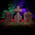 The Original Tombstone Trio Halloween Decorations by How To Holiday